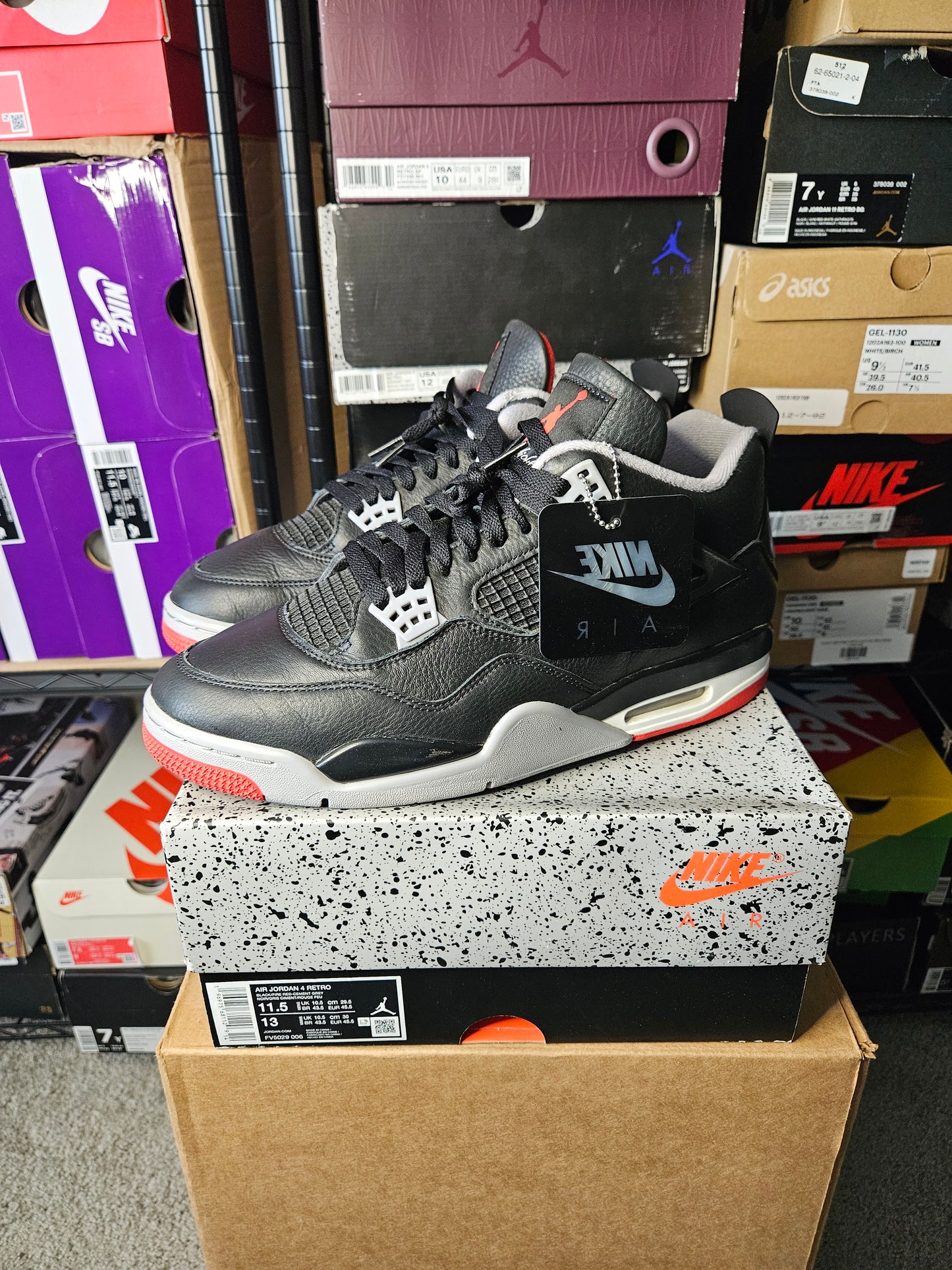 Size 11.5 - AJ 4 Retro Bred Reimagined