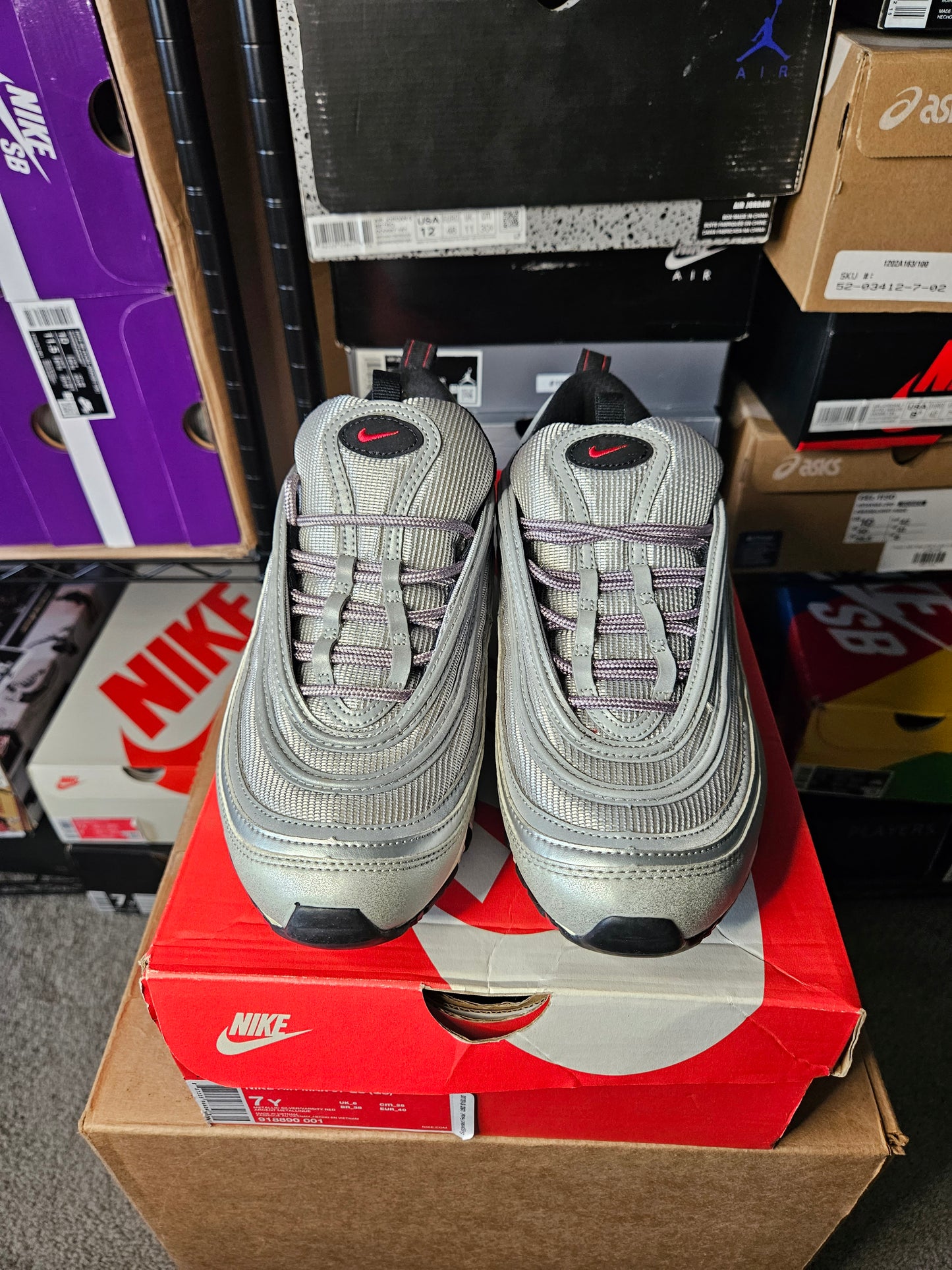 Size 7 - Nike Air Max 97 QS Silver Bullet