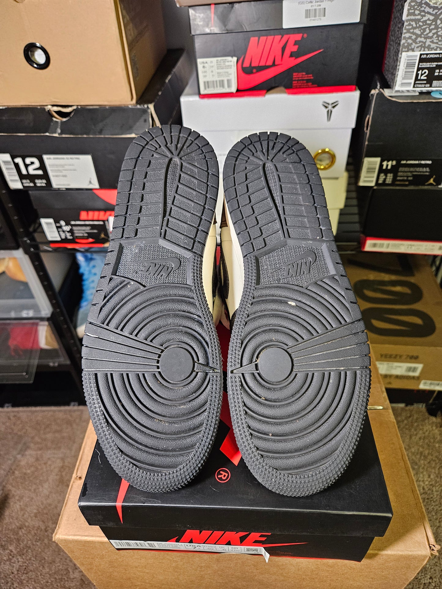 Size 7 - AJ 1 Retro OG High Dark Mocha