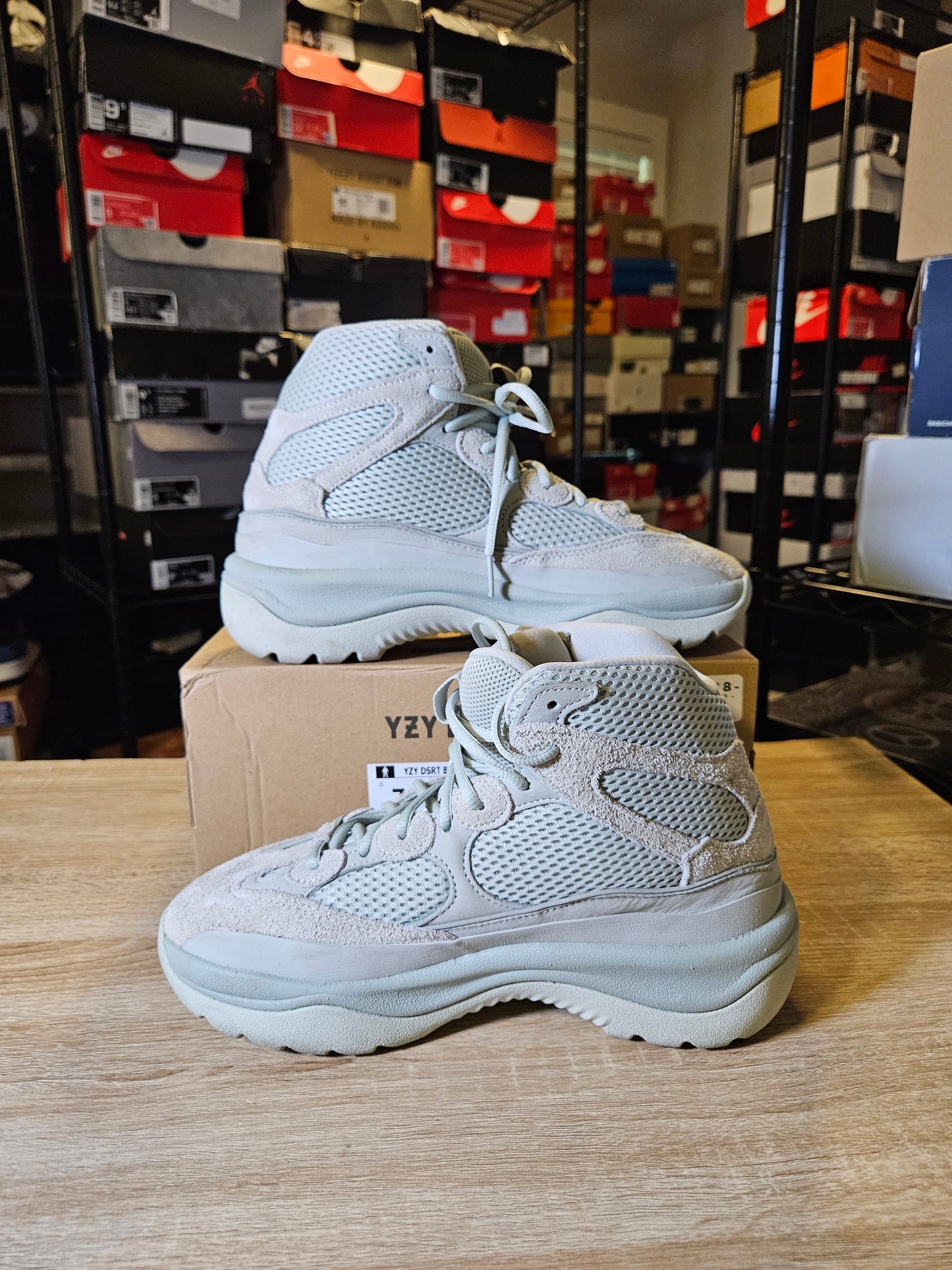Size 7.5 - adidas Yeezy Desert Boot Salt - FV5677