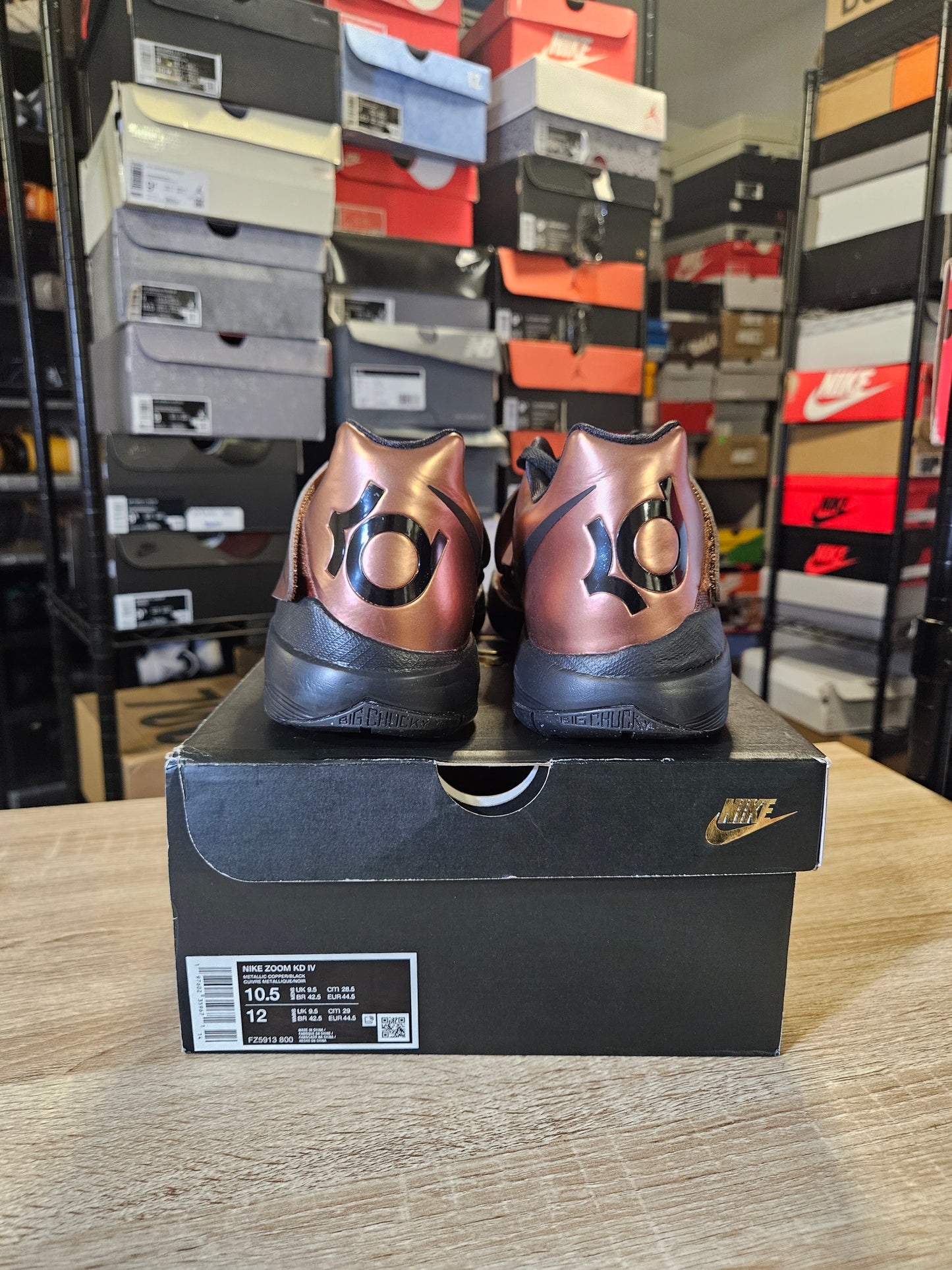 Size 10.5 - KD 4 2024 Size 10.5 - Nike Zoom KD 4 2024 Christmas