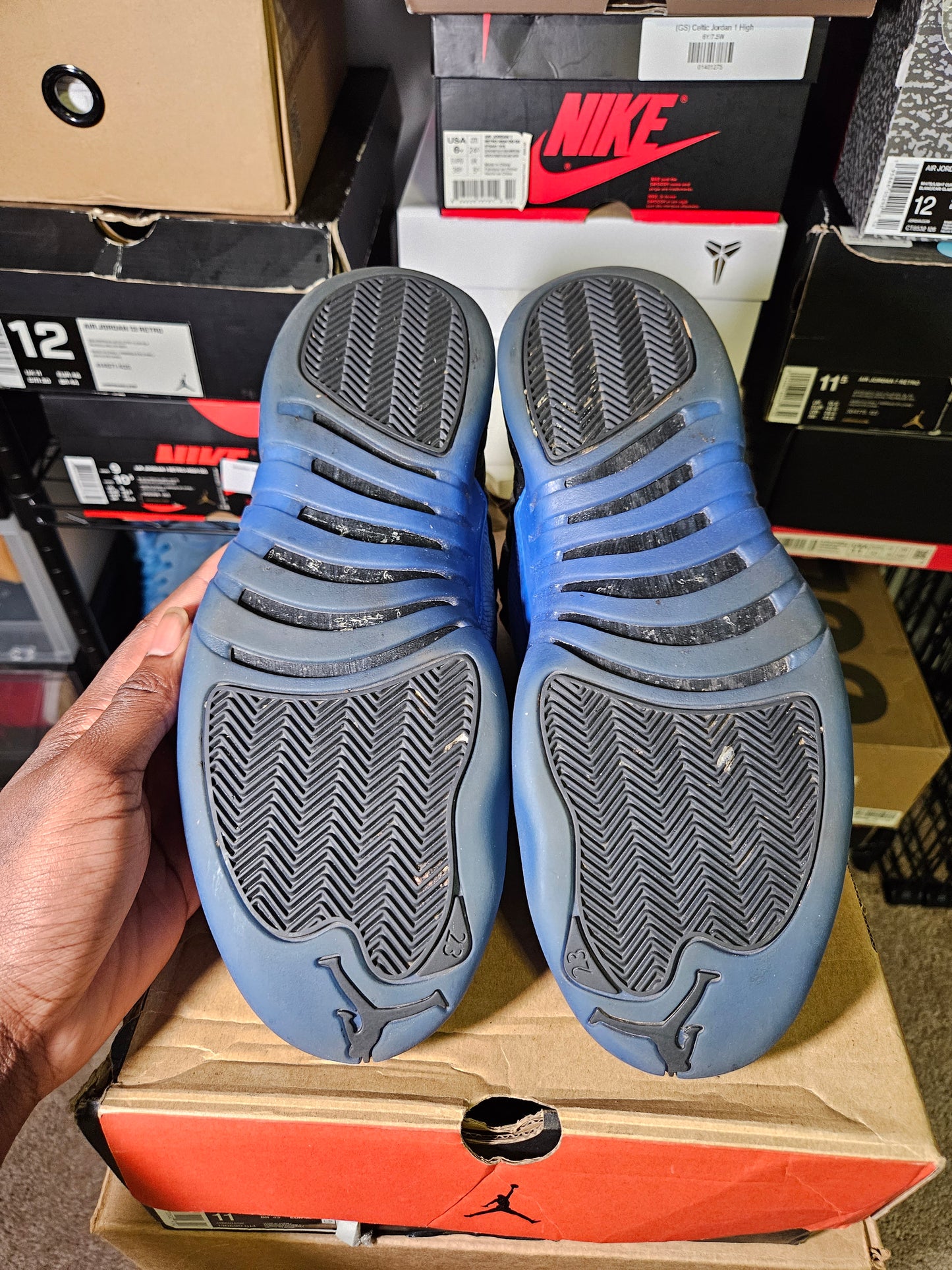 Size 11 - AJ 12 Retro Game Royal