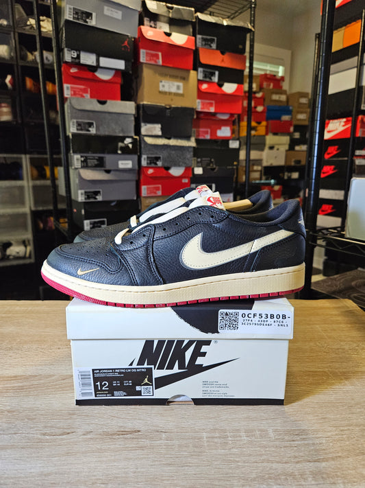 Size 12 - Nigel Sylvester x AJ 1 OG Low Better With Time