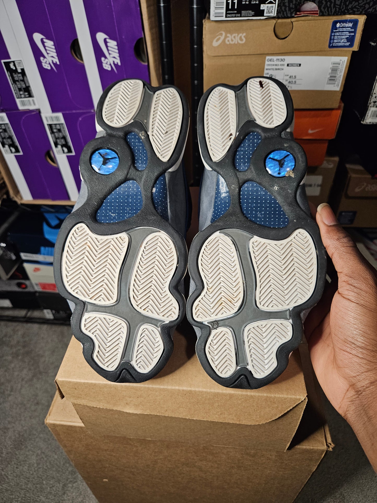 Size 10.5 - AJ 13 Retro Mid Flint