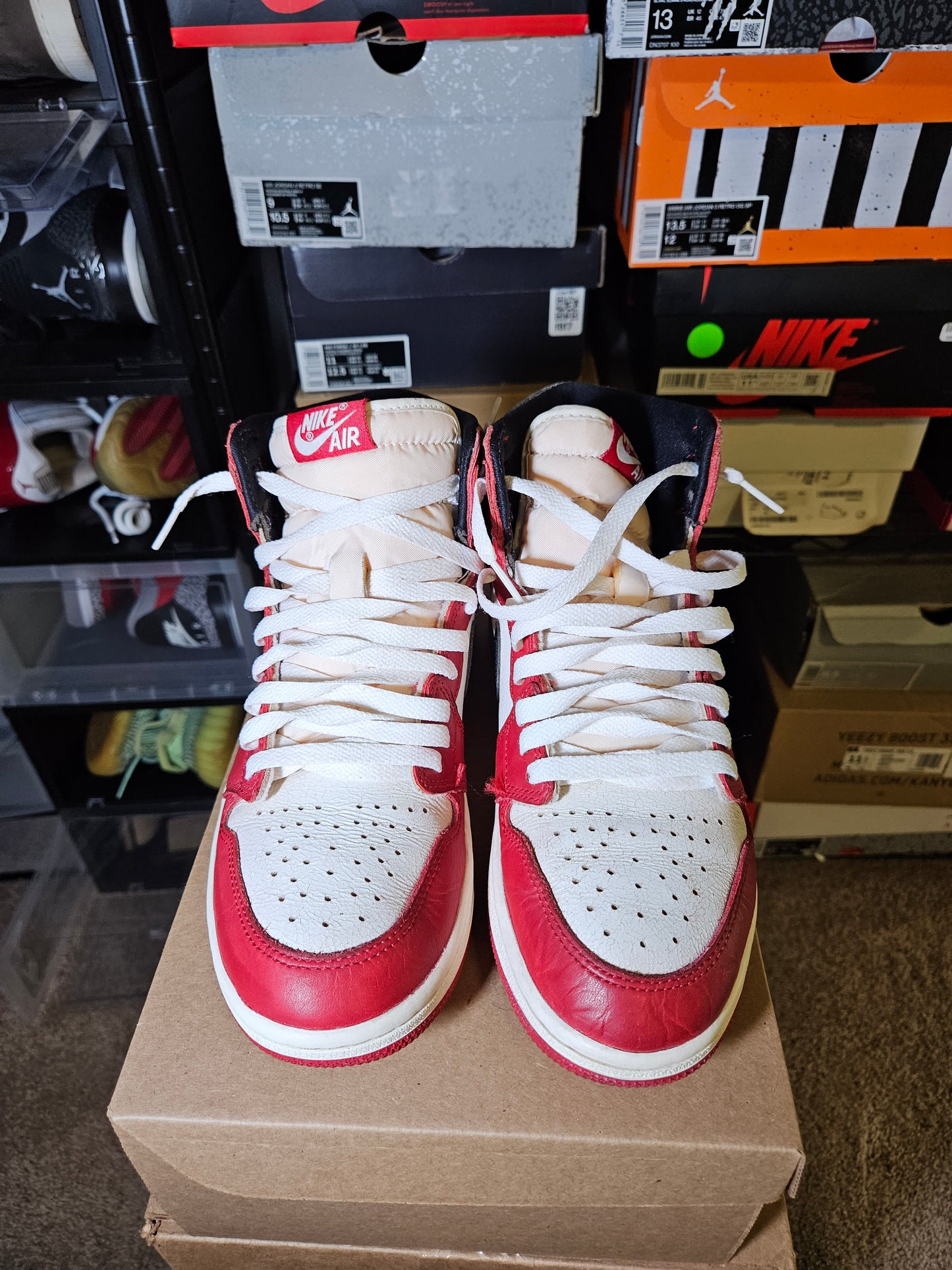 Size 8 - AJ 1 Retro High OG Chicago Reimagined Lost & Found 2022