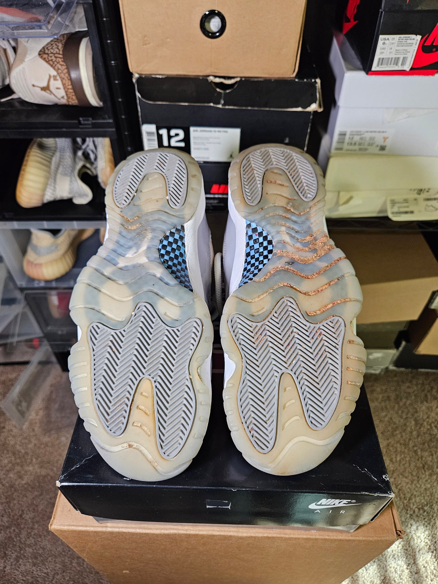 Size 9.5 - AJ 11 Retro Low Cement Grey