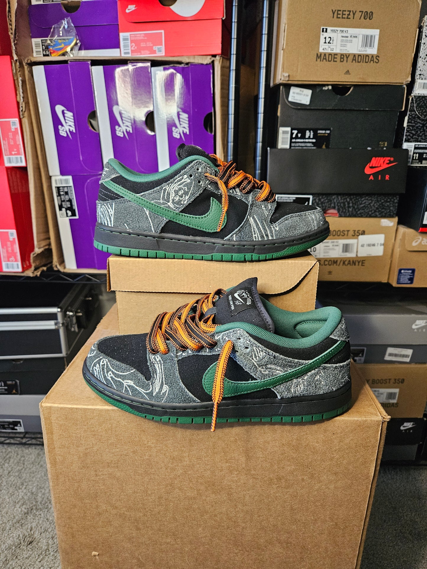 Size 6.5 - THERE Skateboards x Dunk SB Low Ultra Humanized