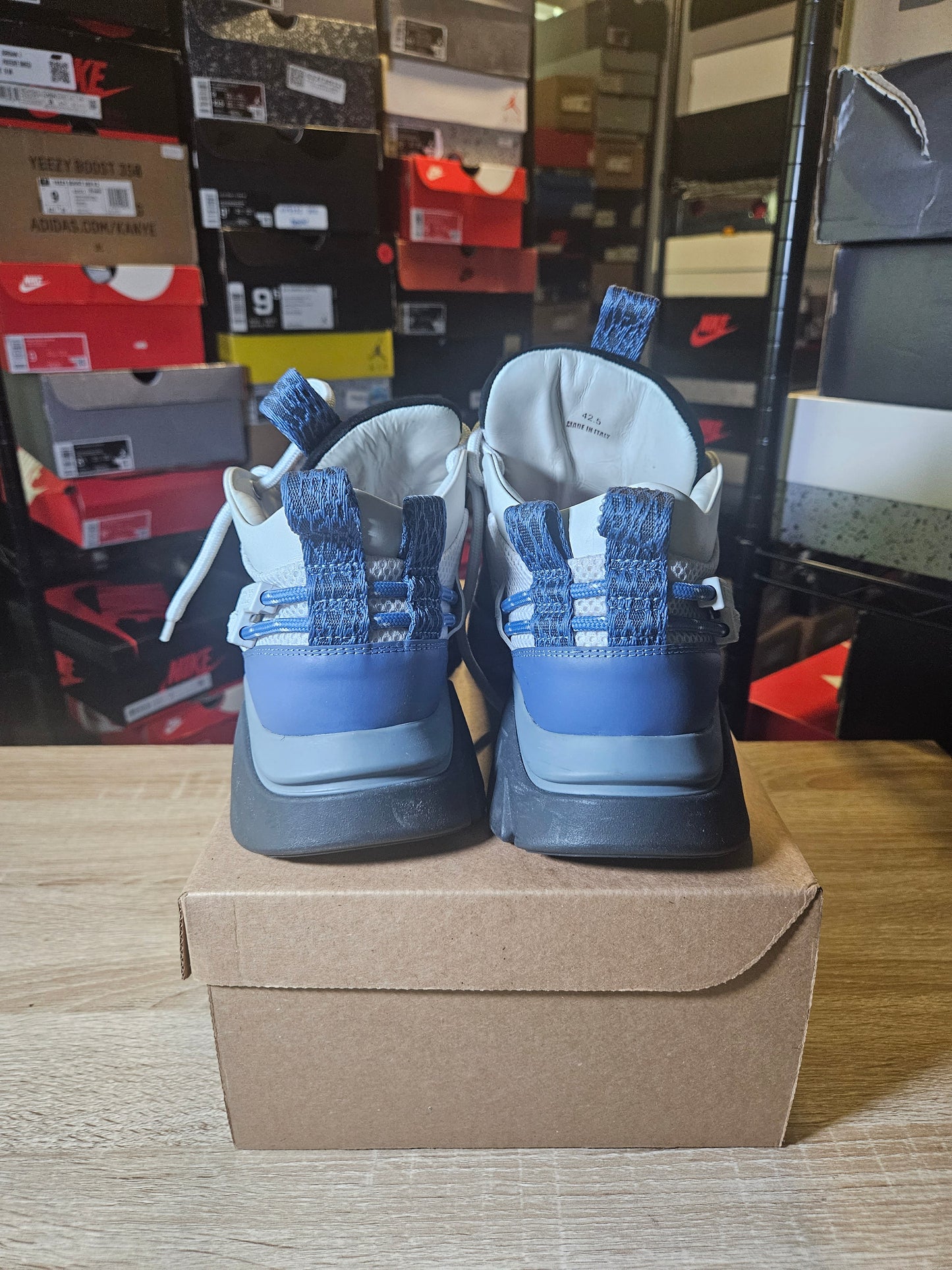 Size 9.5 - Versace Squalo White Imperial