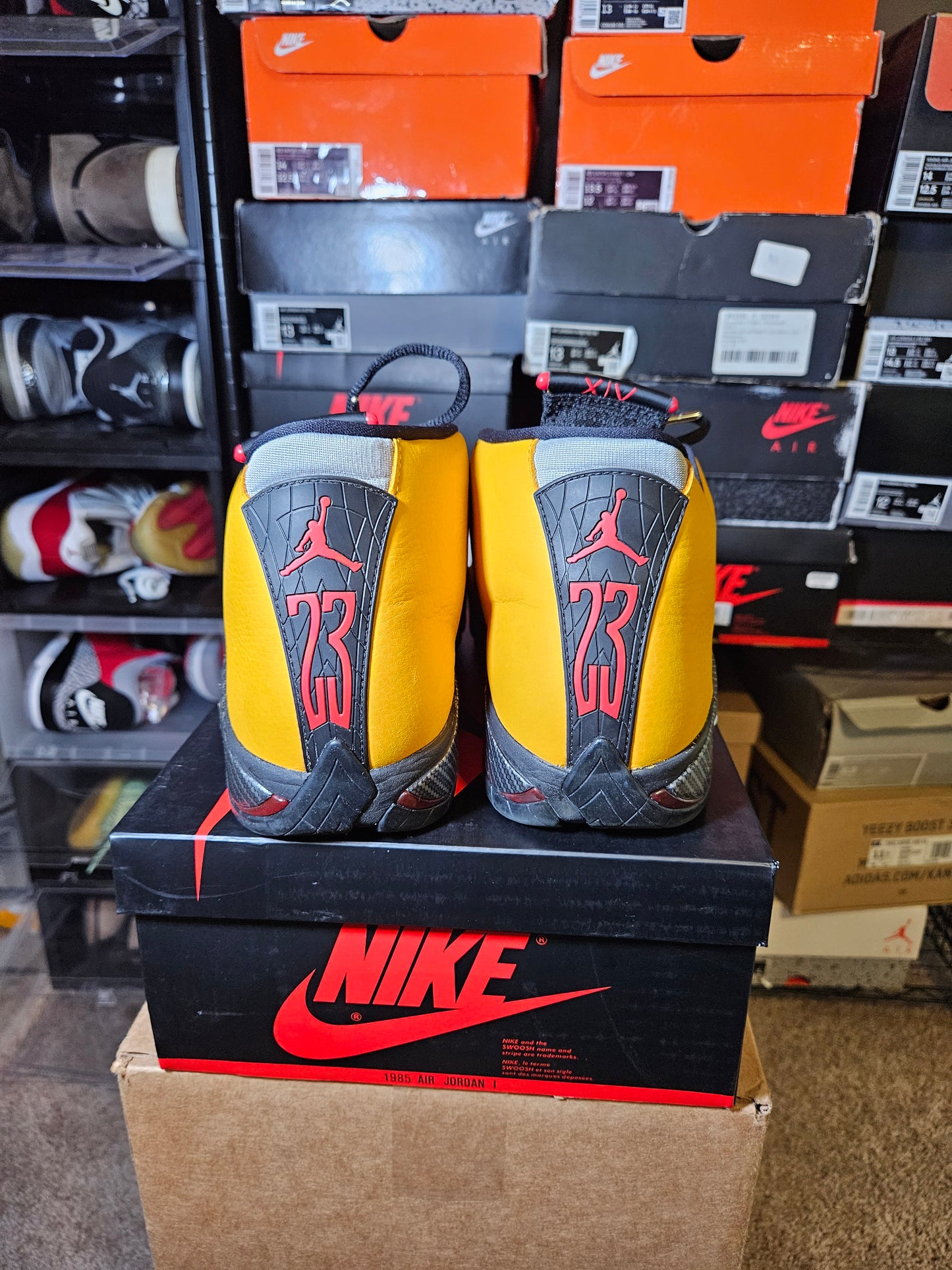 Size 10.5 - AJ 14 Retro Reverse Ferrari