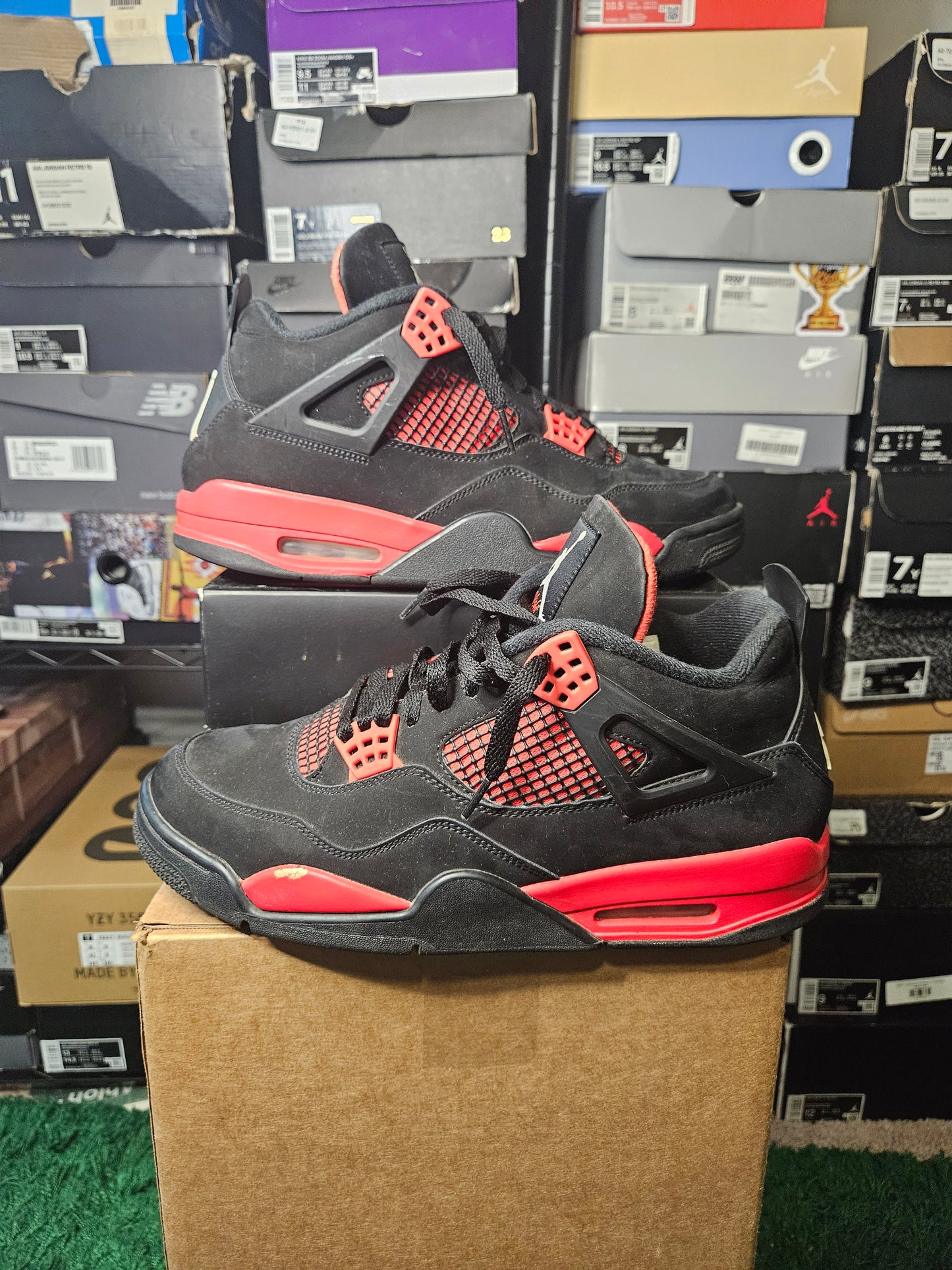 Size 11 - AJ 4 Retro Mid Red Thunder