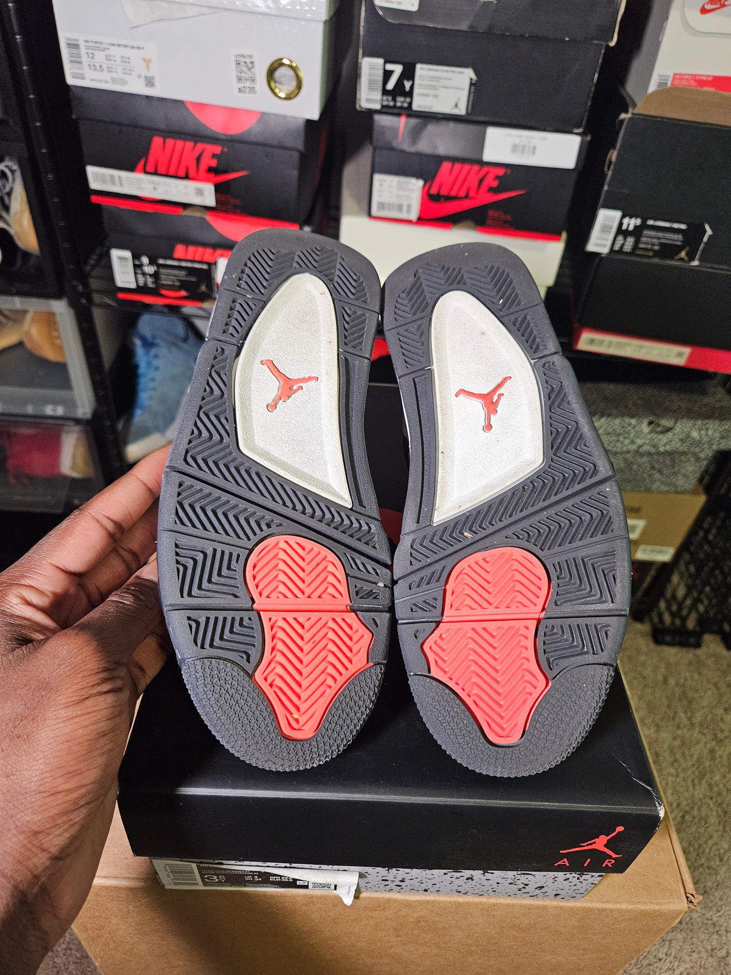 Size 3.5Y - AJ 4 Tuape Haze