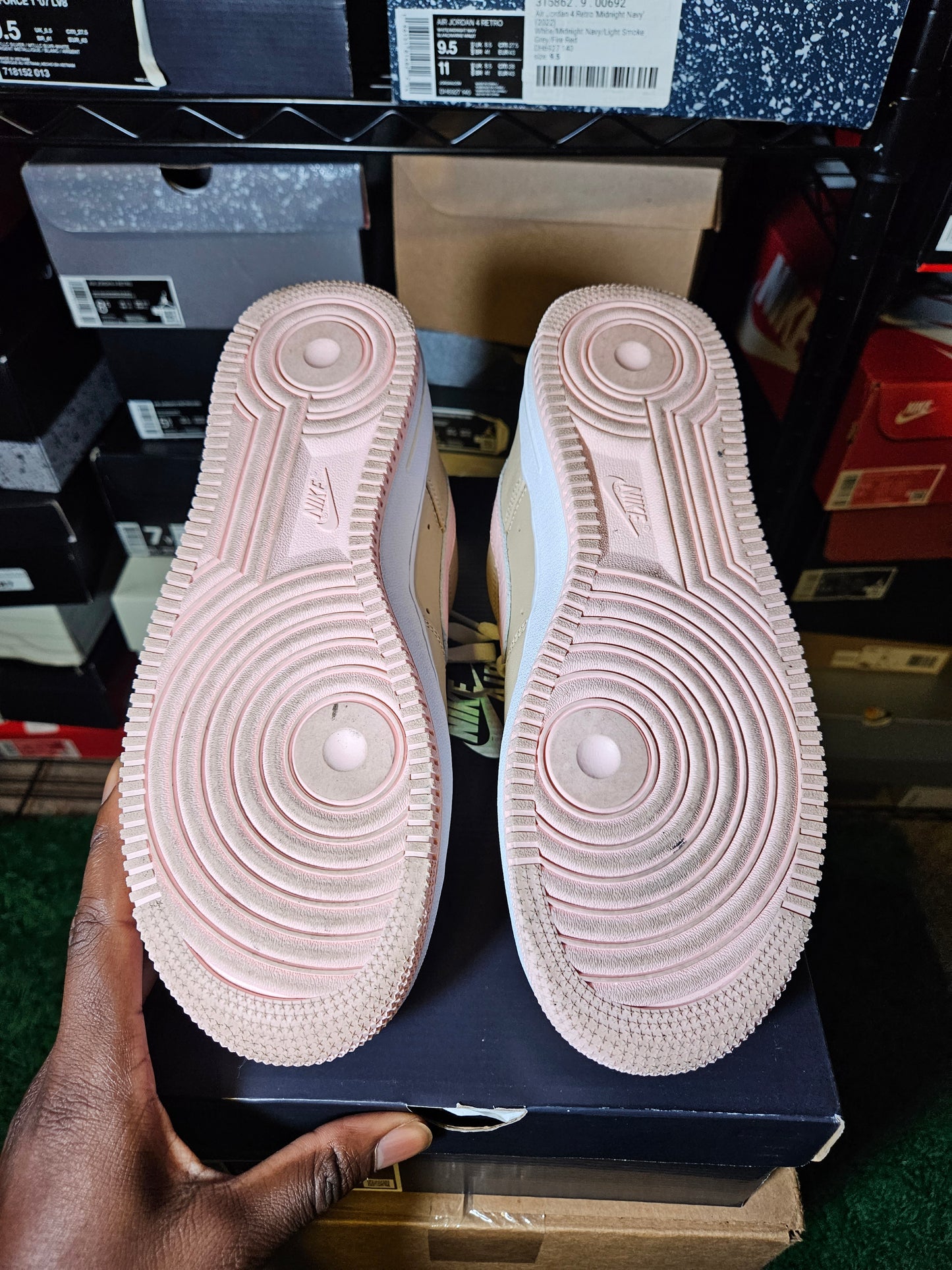 Size 9 -  AF1 Retro 2016 Kith Exclusive Low Linen