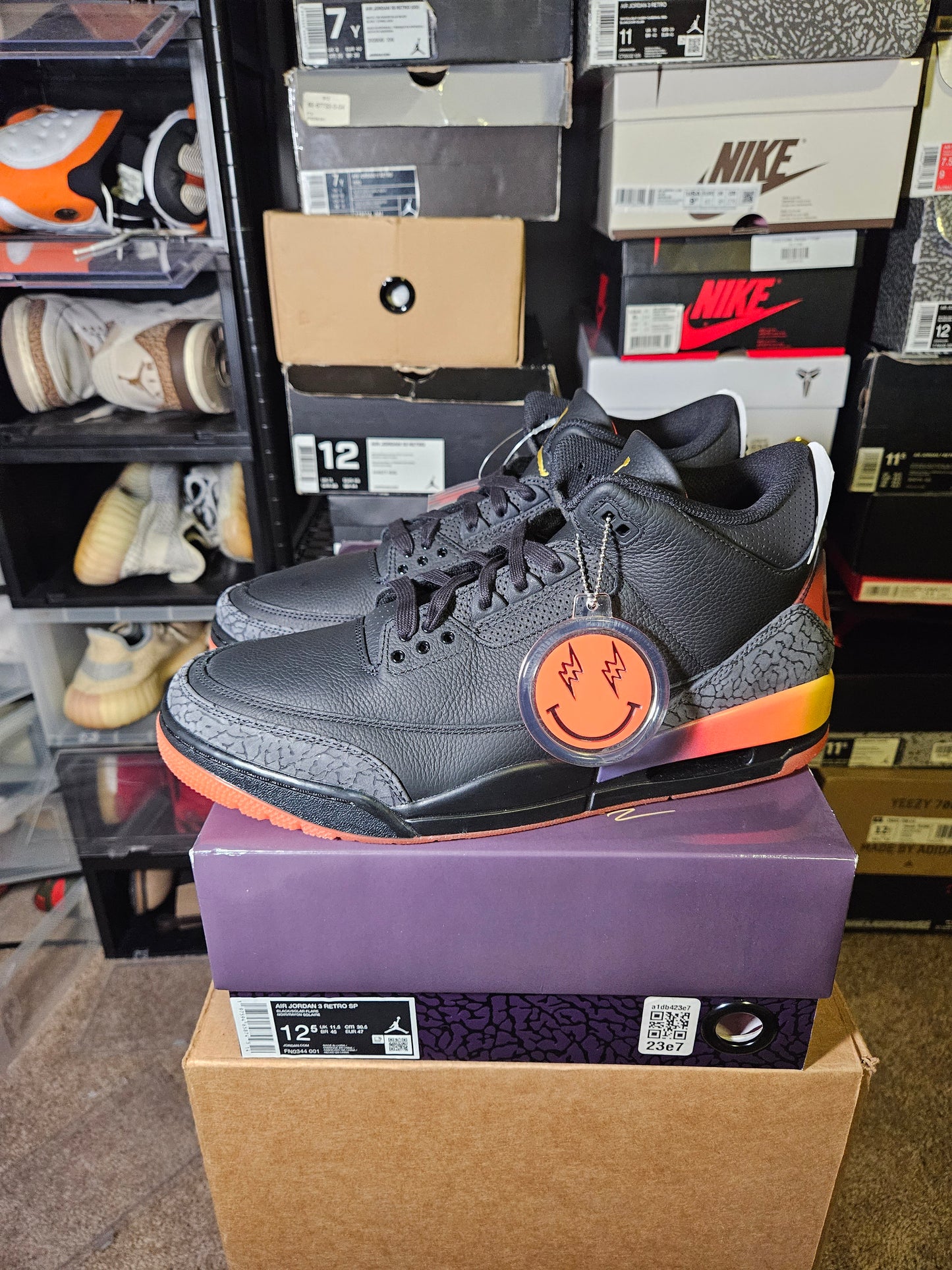 Size 12.5 - J. Balvin x Air Jordan 3 Retro Rio