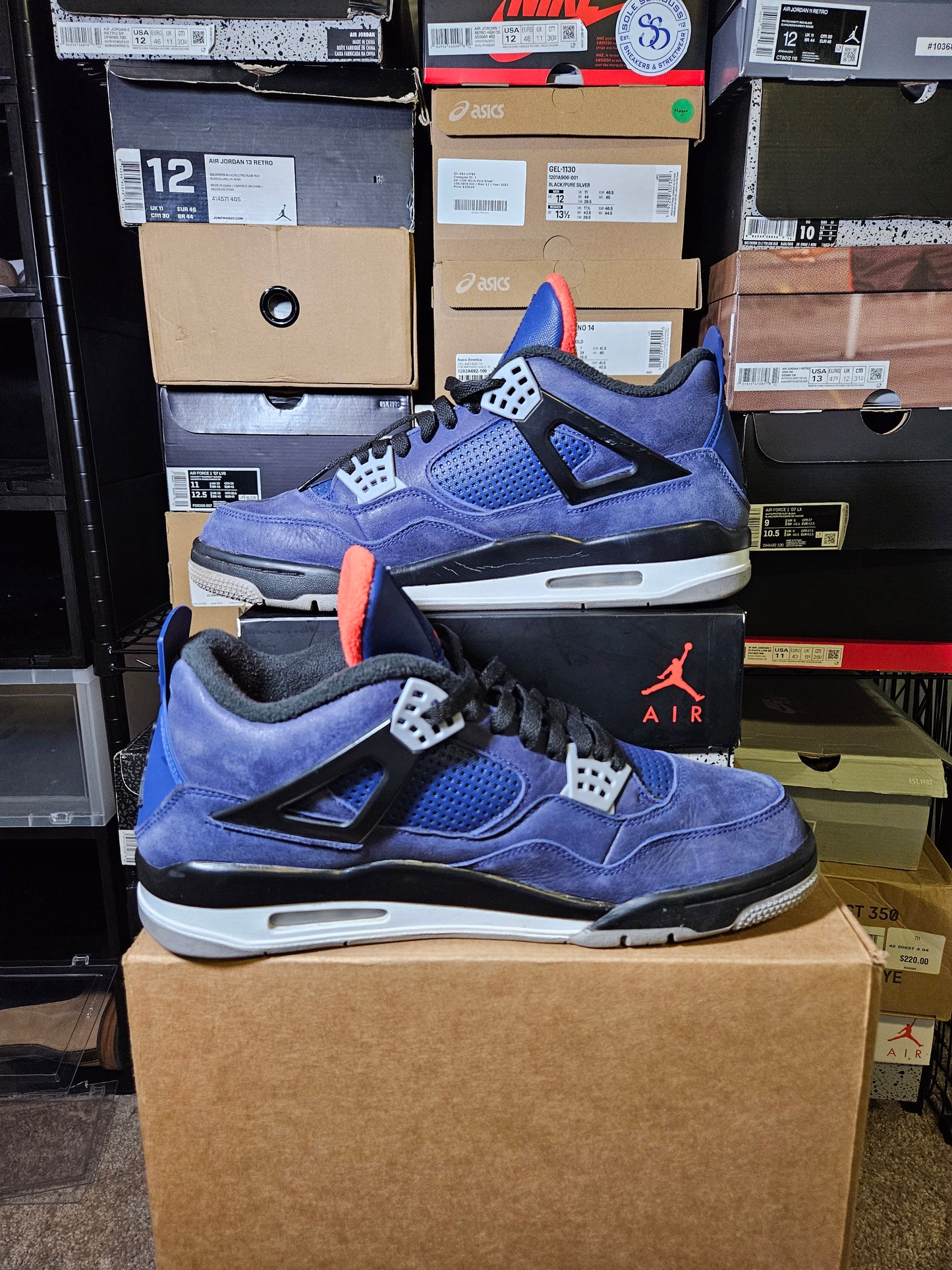 Size 13 - AJ 4 Winterized Loyal Blue